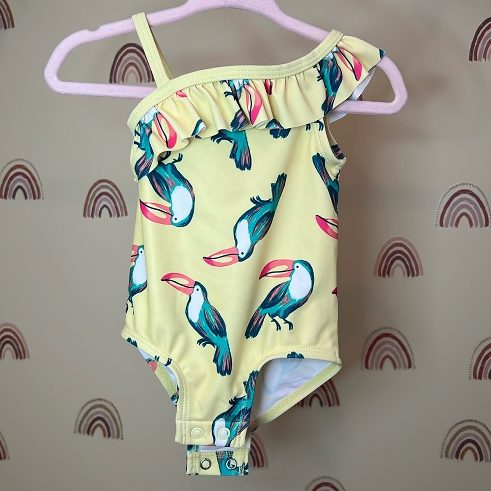 3-6 months baby girl swim suit